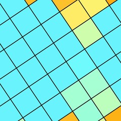 Abstract colored squares for background or wallpaper