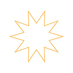 Abstract Modern Geomatric Shapes design with Transparent Background