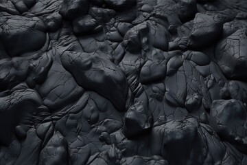 Texture et fond abstraits de roche noire, texture de roche - obrazy, fototapety, plakaty