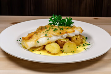 Codfish dish