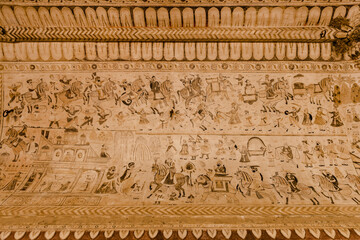 Laxminarayan Temple in Orchha, India
