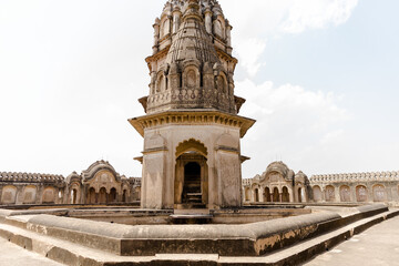 Fototapeta na wymiar Laxminarayan Temple in Orchha, India