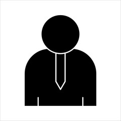 thin line corporate governance icon, Vector illustration, on white background.