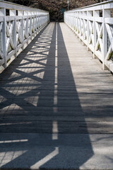 Fototapeta premium weisse Brücke
