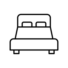 Bed icon vector design templates