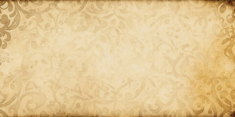 Old paper background vintage texture - Generative AI