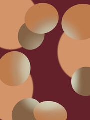 abstract background with circles