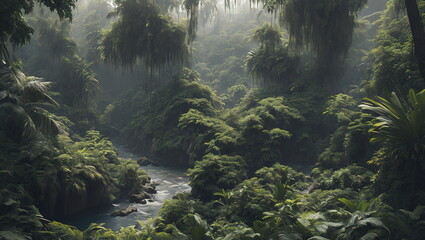 Rain Forest - Generative AI