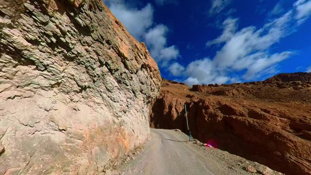 An adventure on the rocky mountain highway