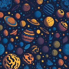 patterns of planets and stars
