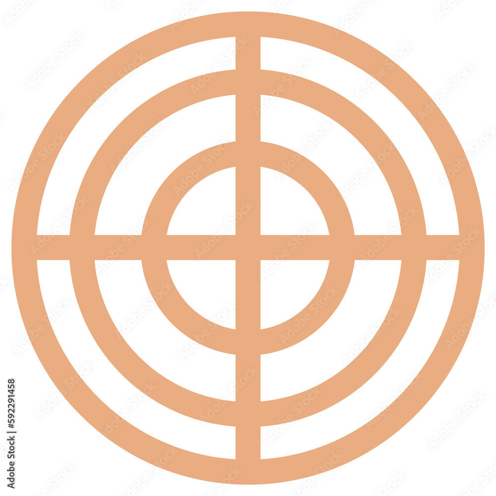 Poster digital image of target paper