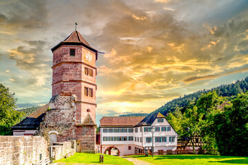 Kloster Hirsau, Calw, Schwarzwald, Deutschland 