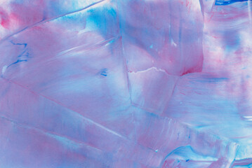 blue and lilac colors painted background texture