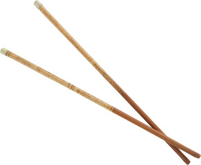 Close up of wooden chopsticks