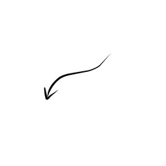 Simple Hand Drawn Arrow 