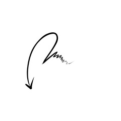 Simple Hand Drawn Arrow 