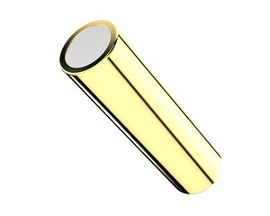 Battery isolated on transparent background. 3d rendering - illustration