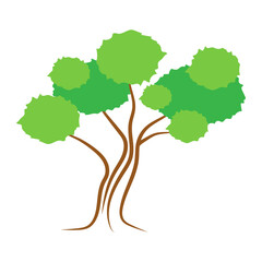 Tree in art concept.