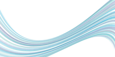 水と風の動きを表現したブルーの背景