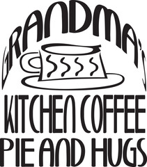 Grandma’s kitchen coffee, pie, and hugs