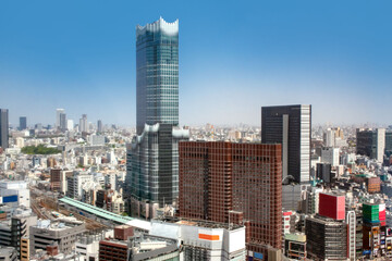 Fototapeta na wymiar 東京都新宿区の新名所、東急歌舞伎町タワー