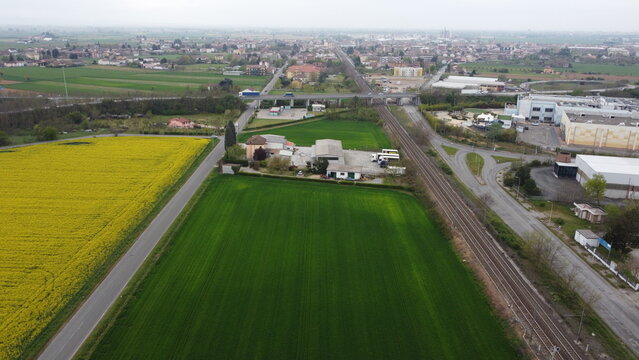 Drone sulla colza