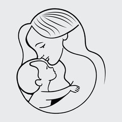 mother and baby