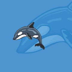 Obraz na płótnie Canvas snapper bass fish illustration for logo and tshirt design