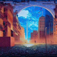 Mosaic made from 1000 photos