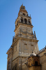 Belfry in Mezquita - Mosque–Cathedral of Cordoba in Spain