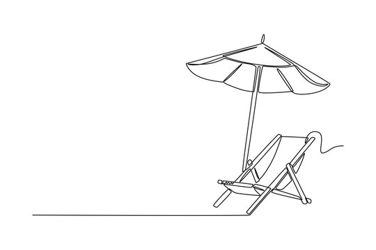 Easy beach chair drawing hotsell