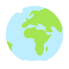 Ziemia globus ilustracja