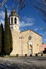 Monastery of Sant Esteve in Banyoles, Girona province, Catalonia, Spain