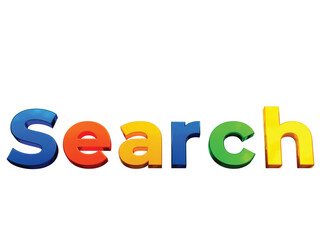 Search. transparent background, the creative design element of the search bar for the user interface with text about job search online or at home.