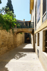 Street  near The Banys Arabs in Palma, Mallorca