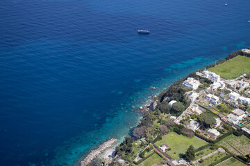 view of the sea from the sea