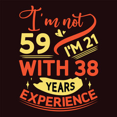 Birthday Experience t shirt design