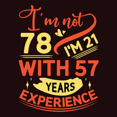 Birthday Experience t shirt design