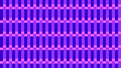 Abstract shapes simple geometric basic pattern continuous background. Bright Blue Purple Pink pattern. Modern fabric design. Textile swatch ladies dress man shirt all over print block. Squares stripe