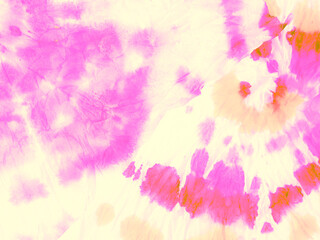 Pink Dye Background. Printed Stripe. Pink Agate