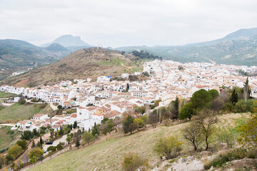 Carcabuey, white village of the province of Cordoba in Spain