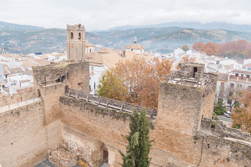 Fototapeta premium Priego de Cordoba, white village of Cordoba province in Spain