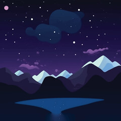 Milky way universe 2d design