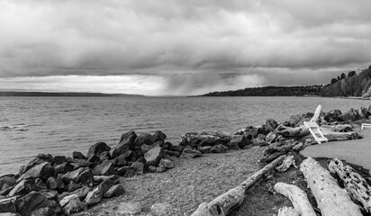 Puget Sound Dramatic Clouds 7