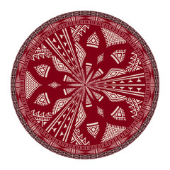 Tunisian embroidery design element 12