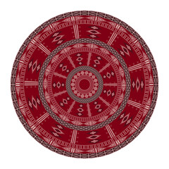 Tunisian embroidery design element 11