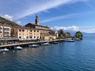 Obraz premium Salò, Lake Garda, Lombardy, Italy