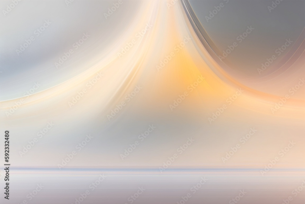 Poster sun and clouds abstract background generated ai
