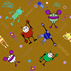 Fototapeta premium Pattern, Muster als Vektorgrafik, Abstrakt, Design
