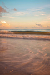 Fototapeta na wymiar beach sunset